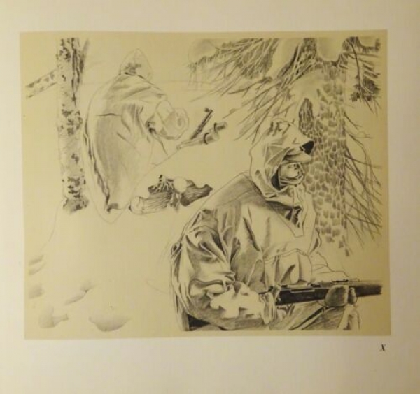 1944 - Gefechtsvorposten bei -40° ..., Kurt Kranz, alter Druck